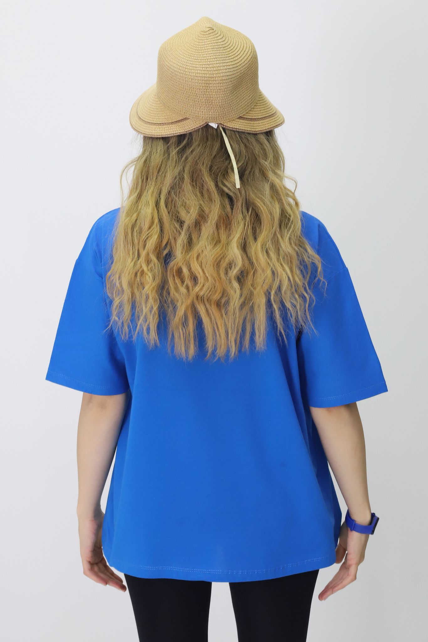 Baskılı Oversize Kadın T-Shirt