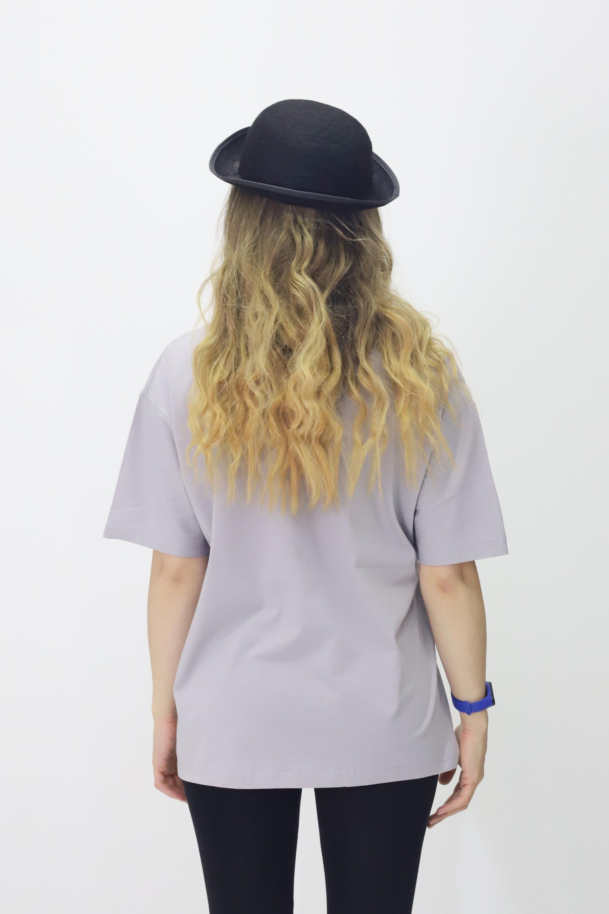 Baskılı Oversize Kadın T-Shirt