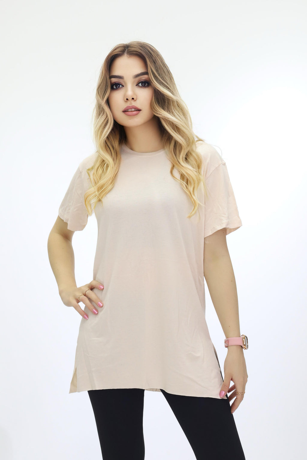 Kadın Kısa Kollu T-Shirt Tunik