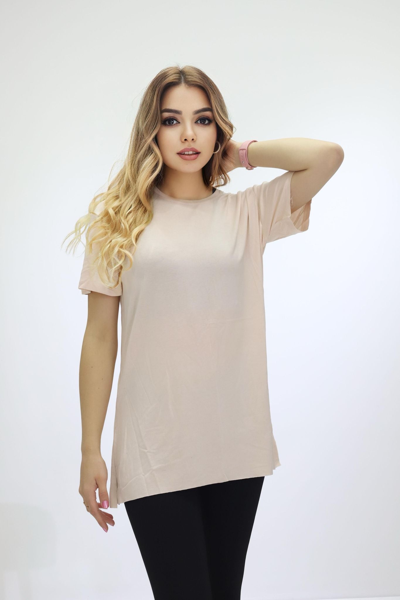 Kadın Kısa Kollu T-Shirt Tunik