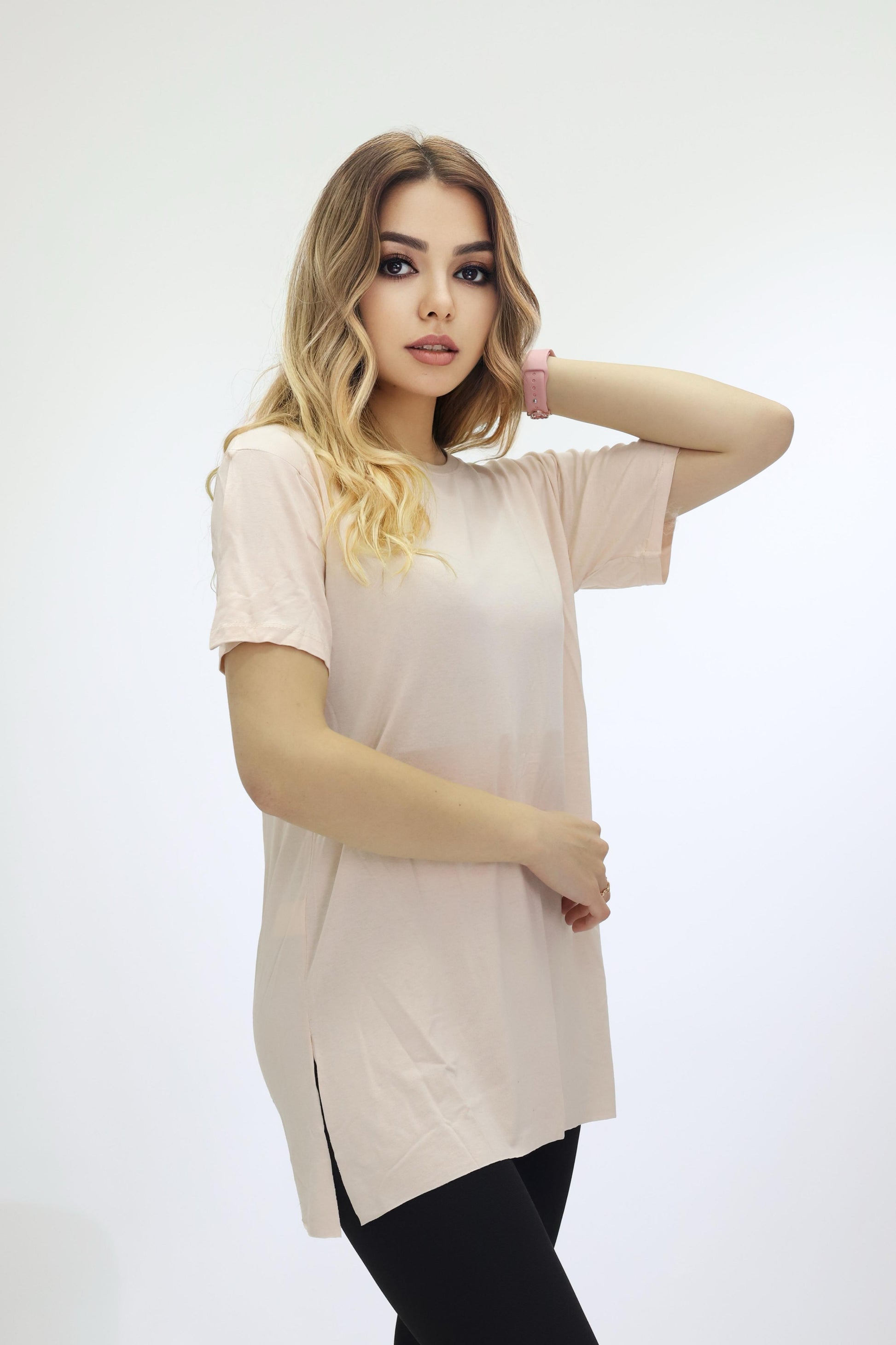 Kadın Kısa Kollu T-Shirt Tunik