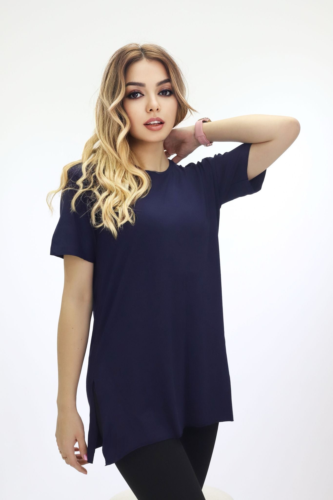 Kadın Kısa Kollu T-Shirt Tunik