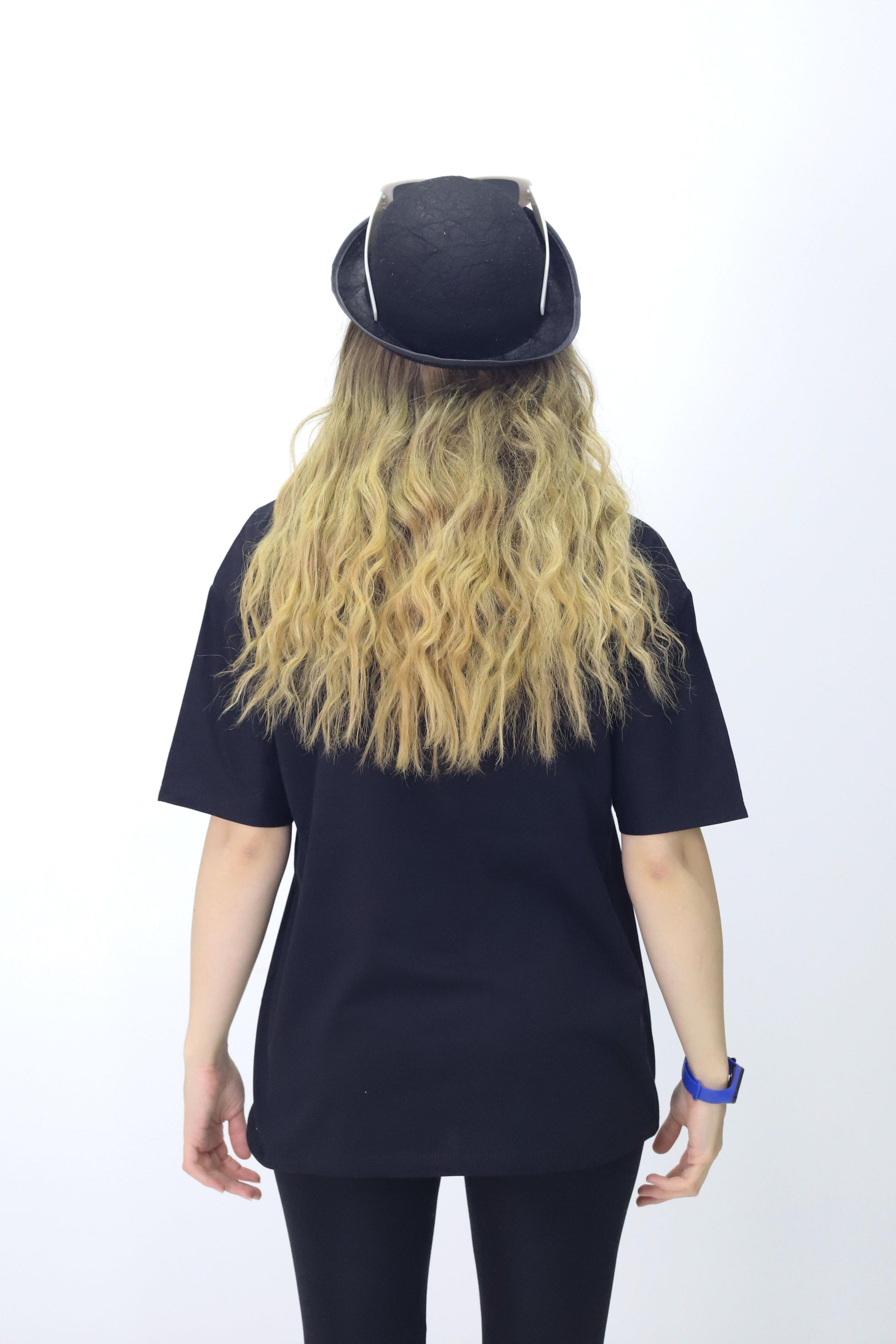 Baskılı Oversize Kadın T-Shirt